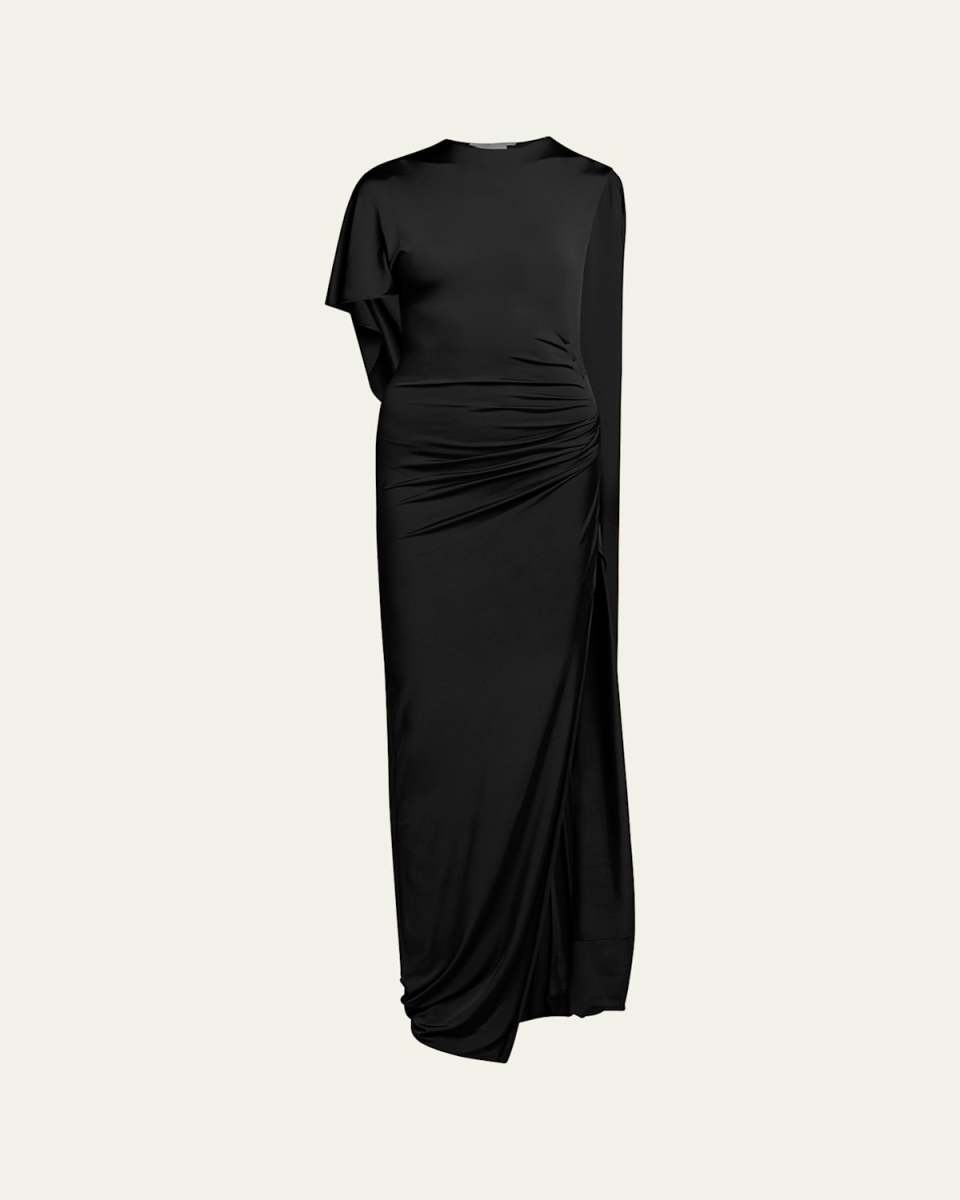 Long Asymmetric Gown